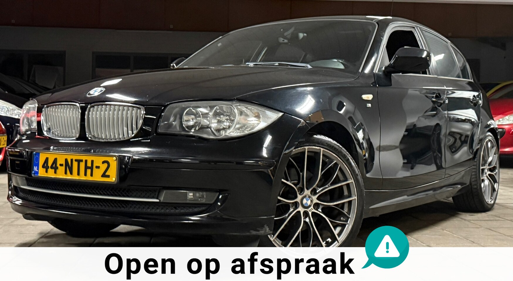BMW 1-serie - 118i Business Line|NAP|APK05-27|M-sport|CruiseCntrl|Airco|Navigatie|StoelVW| - AutoWereld.nl