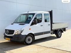 Mercedes-Benz Sprinter - 314 2.2 CDI DC Automaat Open laadbak Dubbele Cabine 7 Stoelen 2.8t Trekhaak Pritische Pick