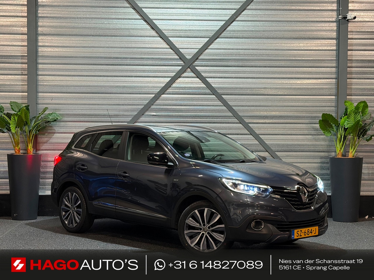 Renault Kadjar - 1.2 TCe Bose AUT/LED/NAVI/CRUISE/BOSE/BLIND-SPOT/PDC/CAMERA/4-NWE-BANDEN/DEALER-ONDERH/HAL - AutoWereld.nl