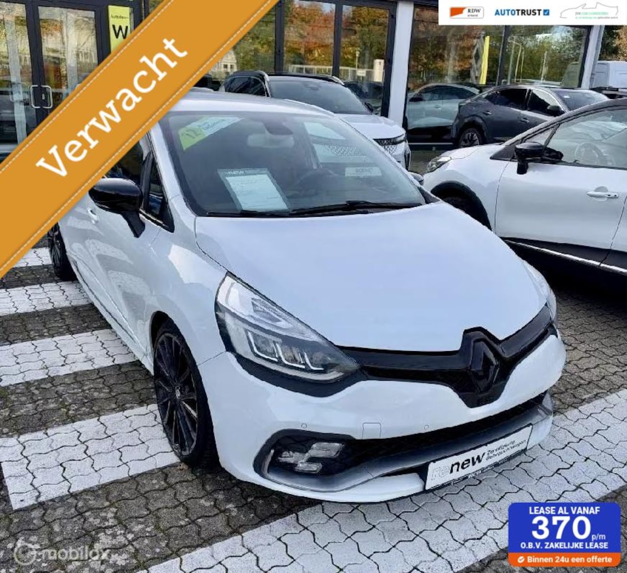 Renault Clio - 220pk R.S. Trophy|RIJKLAAR|LEER|CAMERA|GARANTY! - AutoWereld.nl