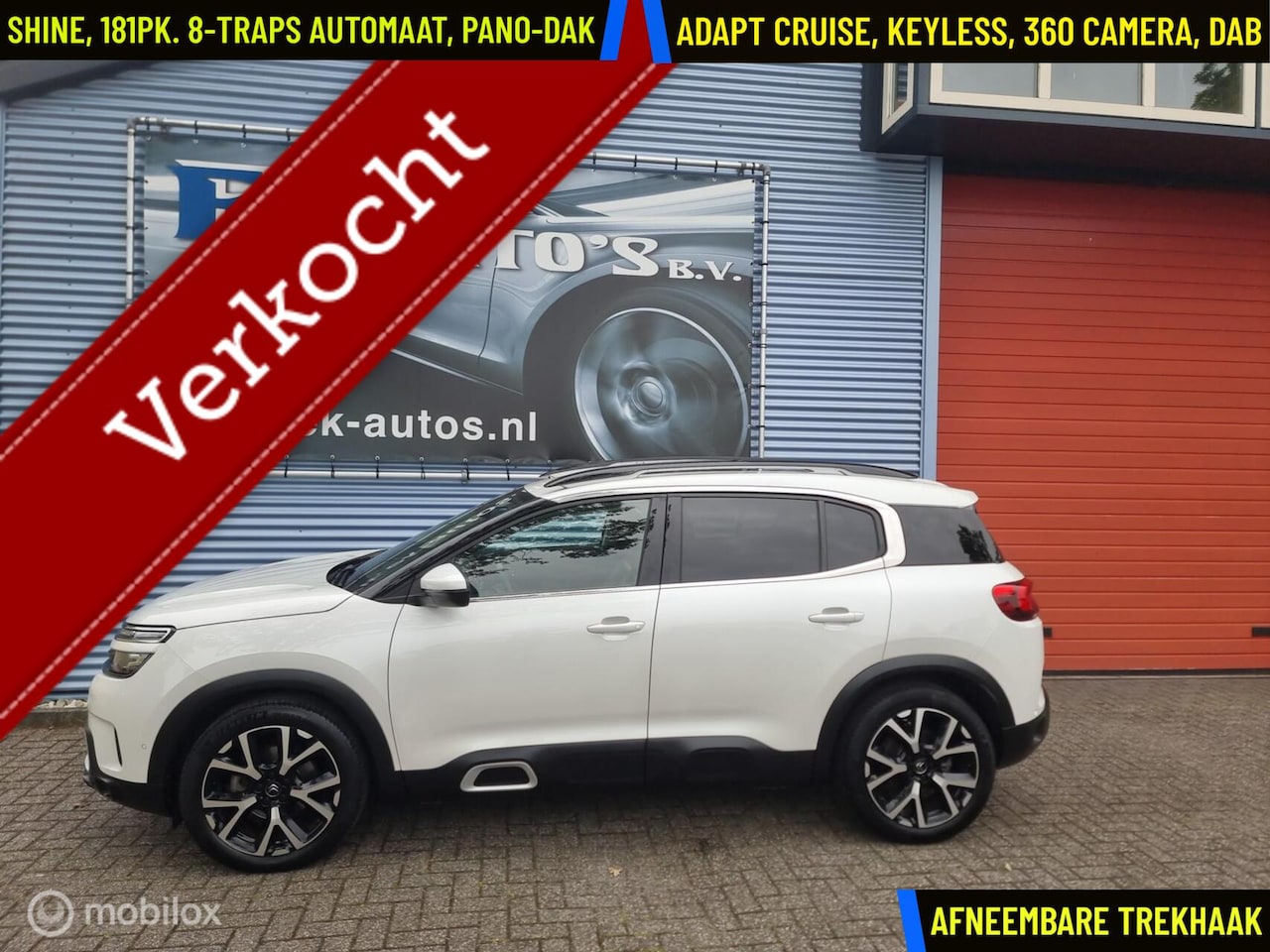 Citroën C5 Aircross - 1.6PureTech Shine 181pk 8-Traps Automaat - AutoWereld.nl