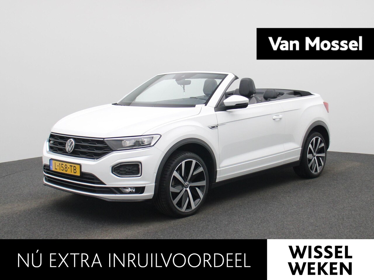 Volkswagen T-Roc Cabrio - 1.5 TSI R-Line | Automaat | BEATS Audio | Stoelverwarming | Apple Carplay / Android Auto | - AutoWereld.nl