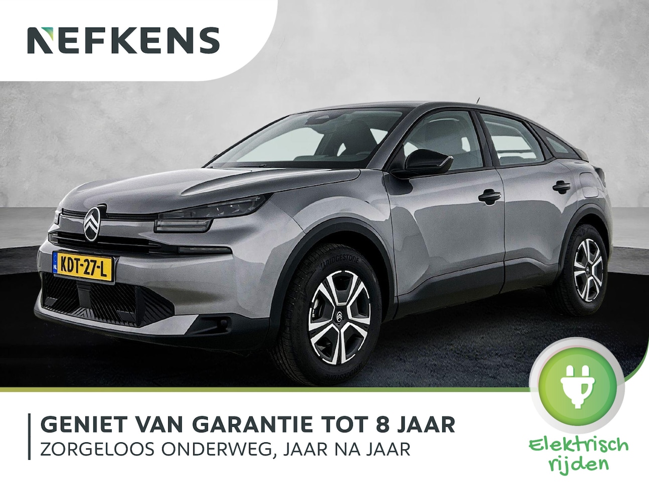 Citroën Ë-C4 - You 50 kWh 136pk | Accu 100% | Lage kilometerstand | Navigatie via Apple Carplay / Android - AutoWereld.nl