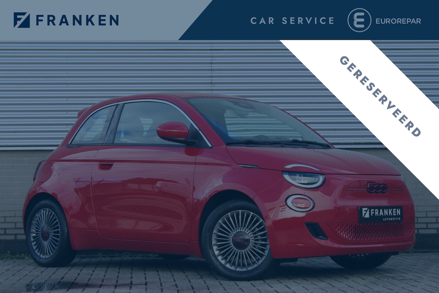 Fiat 500e - RED 42 kWh | RED | Parkeersensoren | Carplay | Stoelverwarming - AutoWereld.nl