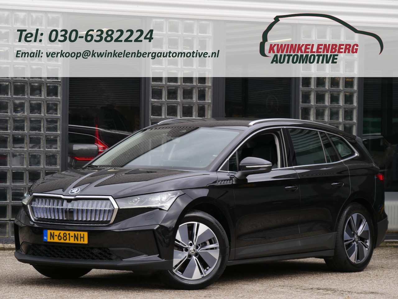Skoda Enyaq iV - 80/ TREKHAAK/ ADAPTIVE CRUISE/ CRYSTAL FACE GRILLE/ BLINDSPOT/ SOH 93% - AutoWereld.nl