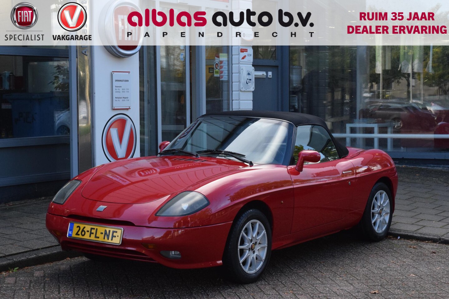 Fiat Barchetta - 1.8-16V|Nieuwe Distr.riem + koppeling|Netjes! - AutoWereld.nl