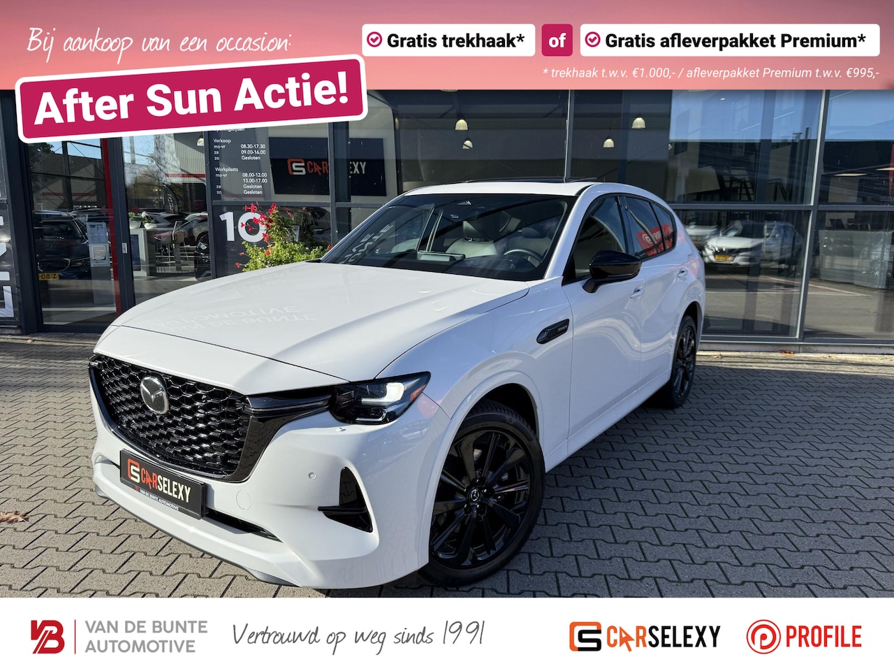 Mazda CX-60 - 2.5 e-SkyActiv PHEV Homura Plus*Schuif-/Kanteldak* - AutoWereld.nl
