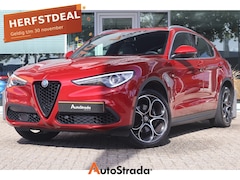 Alfa Romeo Stelvio - 2.0 280pk AT AWD B-Tech | Stoelverwarming | Camera | Navigatie | ACC | Dodehoek | Keyless