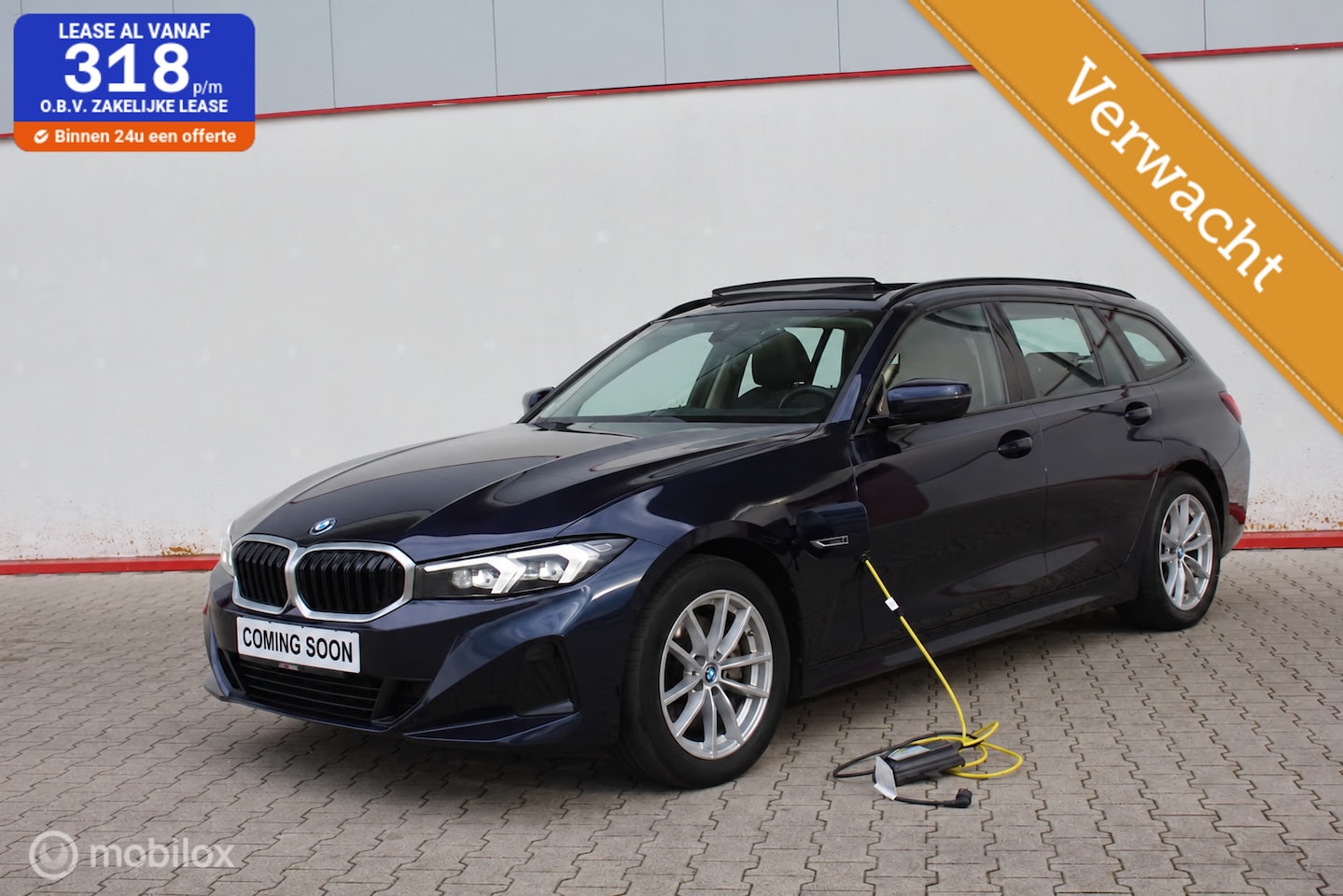 BMW 3-serie Touring - 330e WIDESCREEN SOH91% TREKHAAK CARPLAY CAMERA - AutoWereld.nl