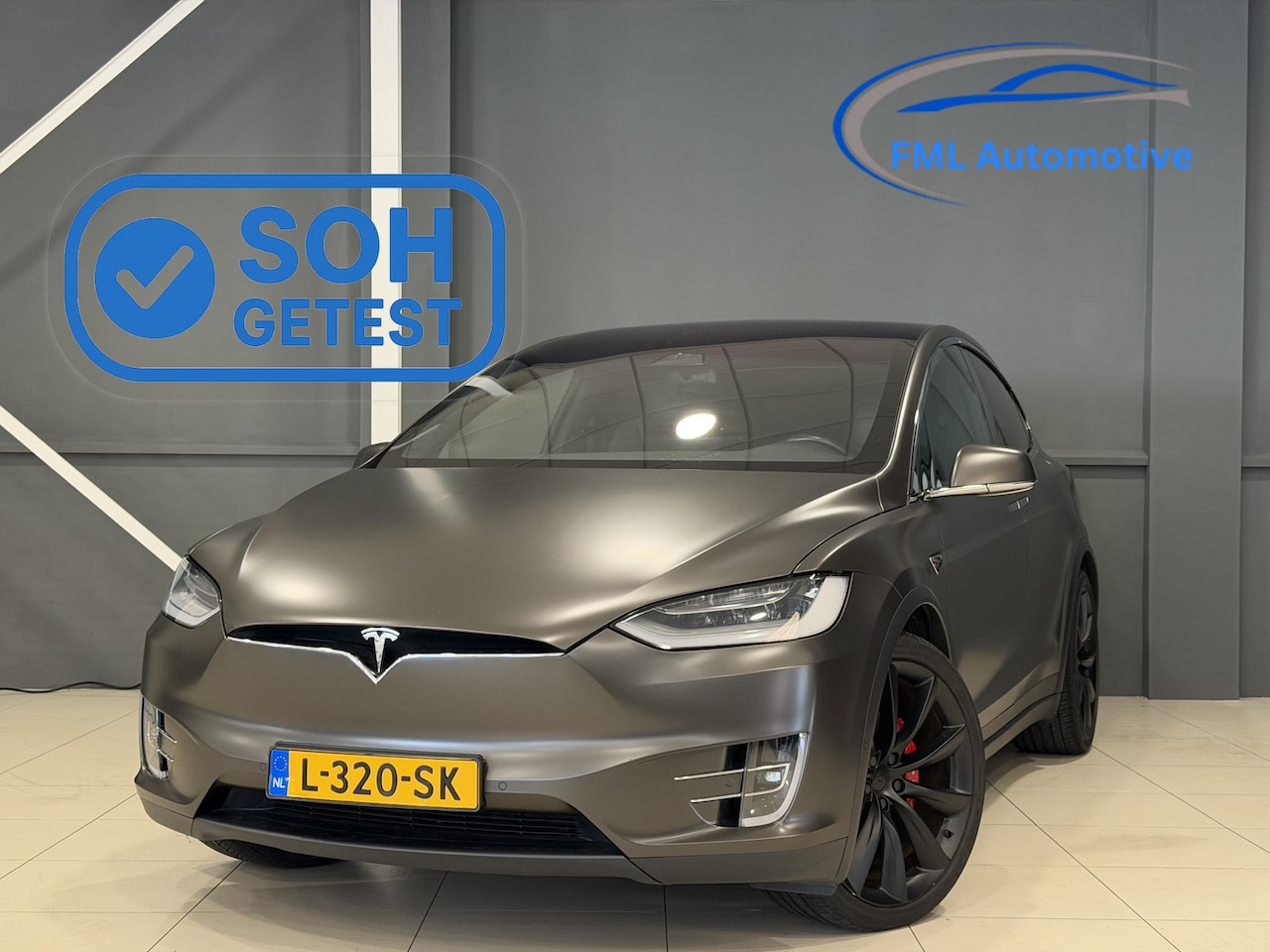 Tesla Model X - Performance Ludicrous | SOH 84,1% | 612PK | 5 Persoons | Wrapped | - AutoWereld.nl