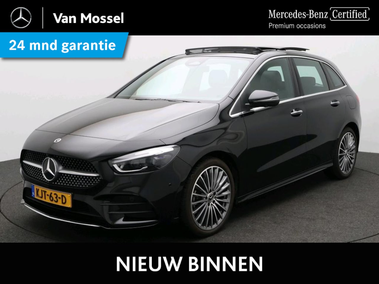 Mercedes-Benz B-klasse - 250 e Business Solution AMG / Premium Plus/ Panoramadak/ 19 inch/ Sfeerverlichting/ - AutoWereld.nl