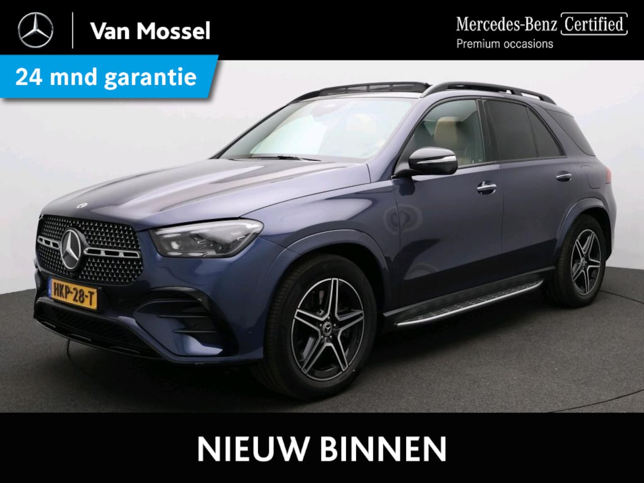 Mercedes-Benz GLE-Klasse - 350 de 4MATIC AMG Line / Panoramadak/ AIRMATIC/ Burmester/ Night/ Memory - AutoWereld.nl