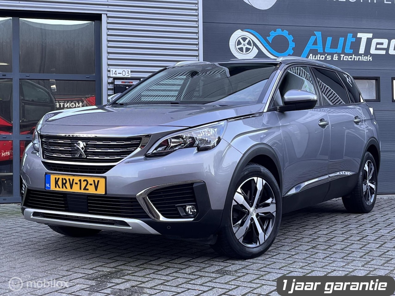 Peugeot 5008 - 1.2 PureTech Allure Keyless Trekhaak Garantie - AutoWereld.nl