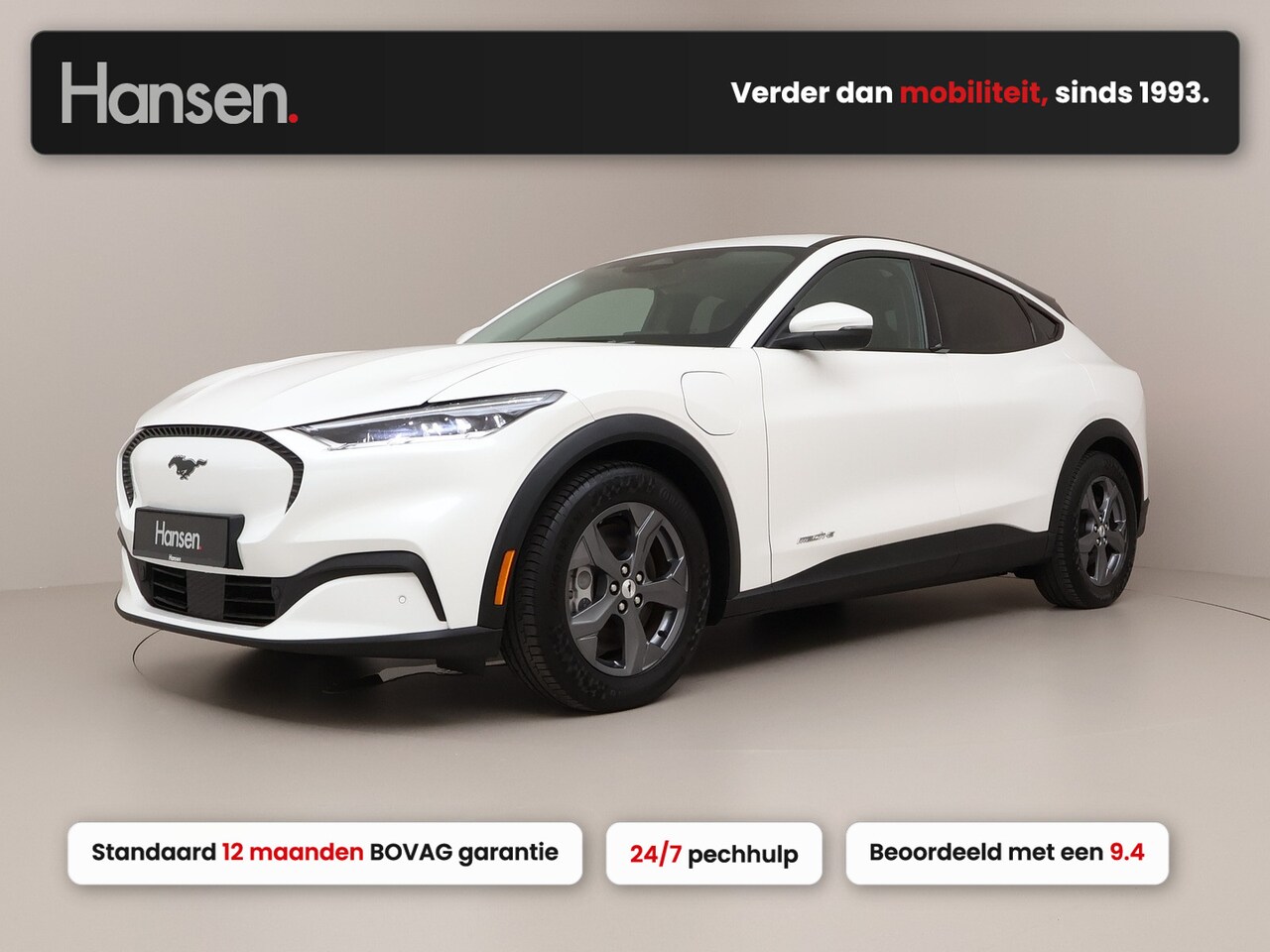 Ford Mustang Mach-E - RWD 75 kWh I SOH 93,9% I Leder I Trekhaak I Stoelverwarming - AutoWereld.nl