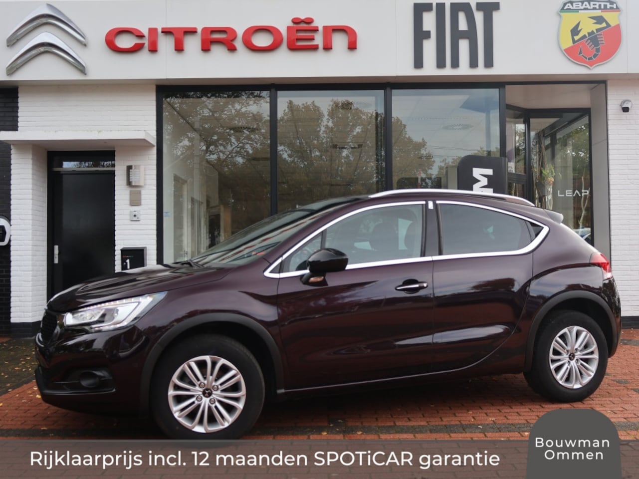 DS 4 Crossback - PureTech turbo 130PK S&S H6 So Chic, Rijklaarprijs | Navigatie | Trekhaak | Denon HiFi | L - AutoWereld.nl