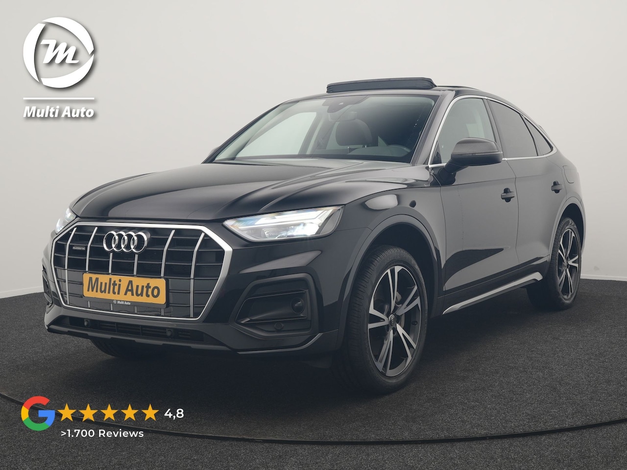 Audi Q5 Sportback - 50 TFSI e Advanced edition PHEV 300pk Dealer O.H | Panodak | Camera | Sportstoelen Verwarm - AutoWereld.nl