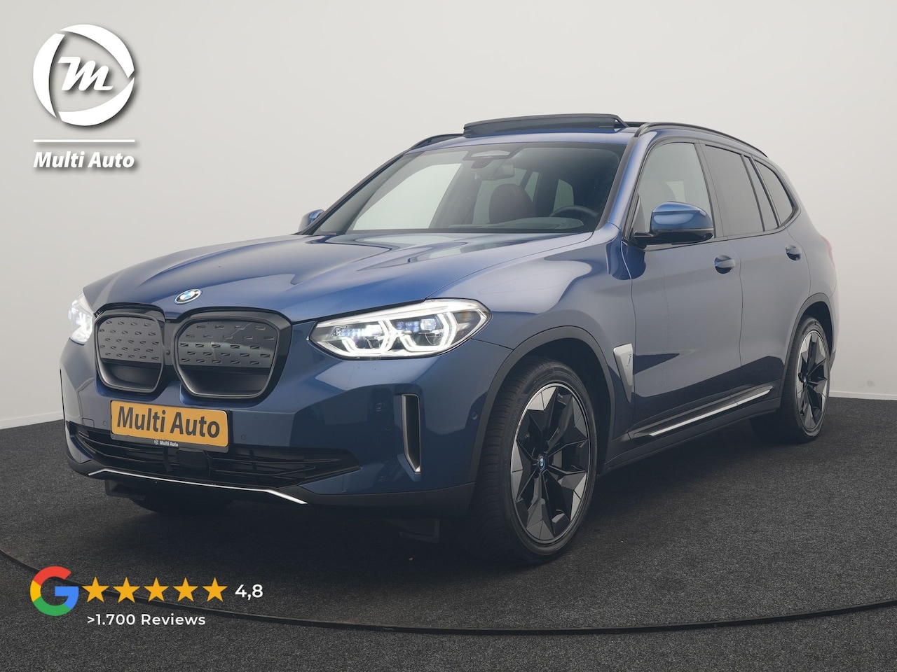 BMW iX3 - High Executive 80 kWh 286pk Dealer O.H | Panodak | Head Up | Adaptive Cruise | 360 Camera - AutoWereld.nl