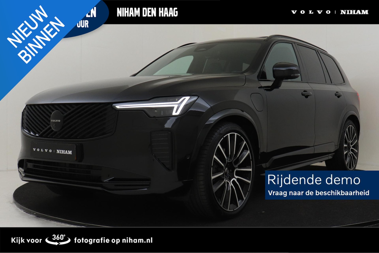 Volvo XC90 - T8 PLUG-IN HYBRID AWD ULTRA BLACK ED. EXECUTIVE ED *FULL OPTIONS!* -PANO.DAK|BOWERS&WILKIN - AutoWereld.nl