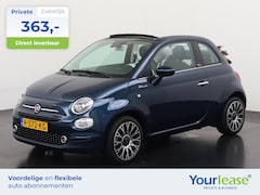 Fiat 500 C - 1.0 Hybrid | All-in 363, - Private Lease | Direct uit voorraad