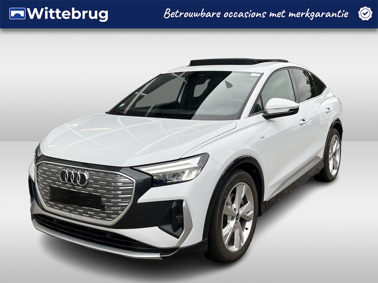 Audi Q4 Sportback e-tron - 40 2x S-Line 77 kWh / 95% SOH/ PANO/ CAMERA/ PARK. SENSOREN/ SMARTPHONE INTERFACE/ STOELVE - AutoWereld.nl