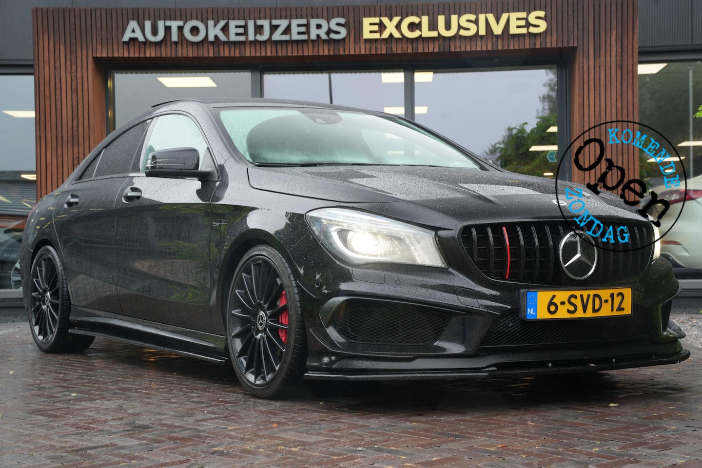 Mercedes-Benz CLA-Klasse - AMG 45 4MATIC Schaalstoelen Panoramadak Harman/Kardon Adapt. Cruise Camera Memory - AutoWereld.nl
