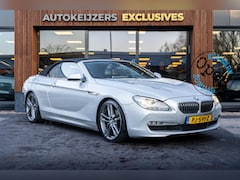 BMW 6-serie Cabrio - 640i High Executive Leer Sportstoelen Navi