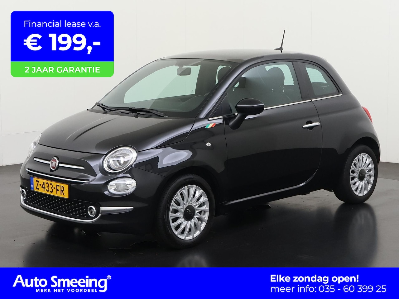 Fiat 500 - 1.0 Hybrid Dolcevita Finale | Panoramadak | Trekhaak | CarPlay | Zondag Open! - AutoWereld.nl