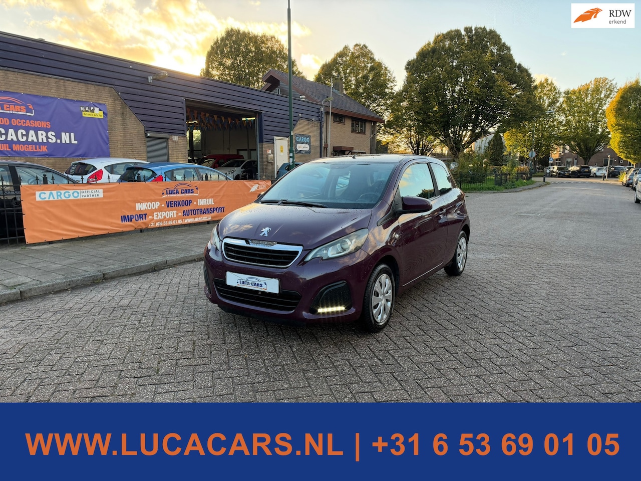 Peugeot 108 - 1.0 VTi Active Airco Cruise 2X SLEUTEL + BOEKJES! - AutoWereld.nl