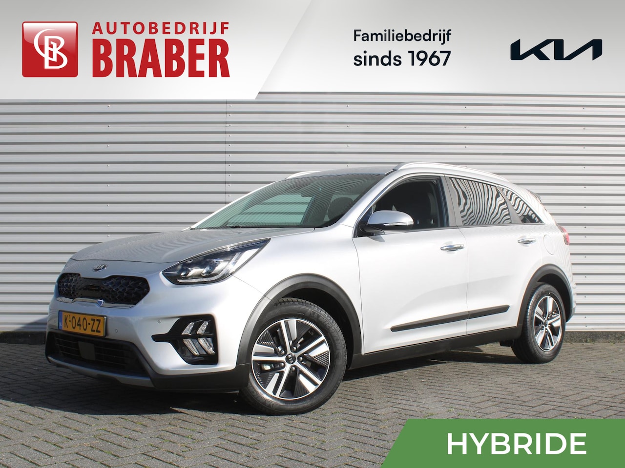 Kia Niro - 1.6 GDi Hybrid DynamicPlusLine | Stuur-/stoelverwarming | Camera | Leer | Navi | Clima | C - AutoWereld.nl
