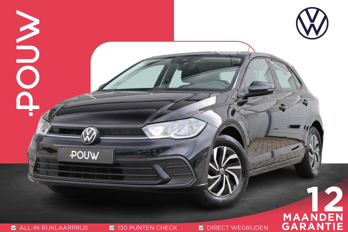 Volkswagen Polo - 1.0 TSI 95pk Life | Navigatie | App Connect | Adaptieve Cruise | Airco - AutoWereld.nl