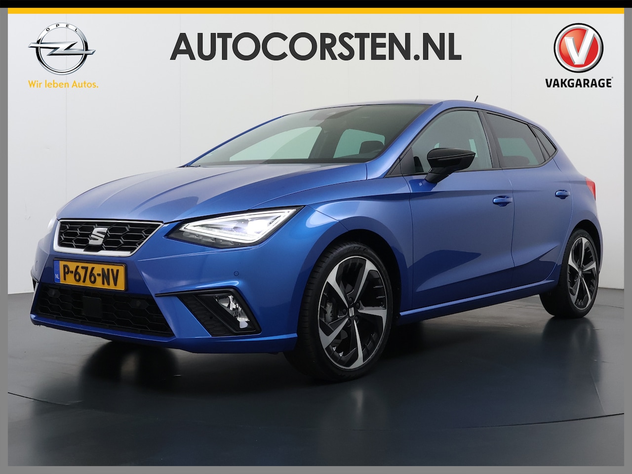 SEAT Ibiza - 1.0TSI 5Drs FR Adap.Cruise Camera Stoelverwarming Virtual Cockpit Ecc Navi Apple Carplay/A - AutoWereld.nl