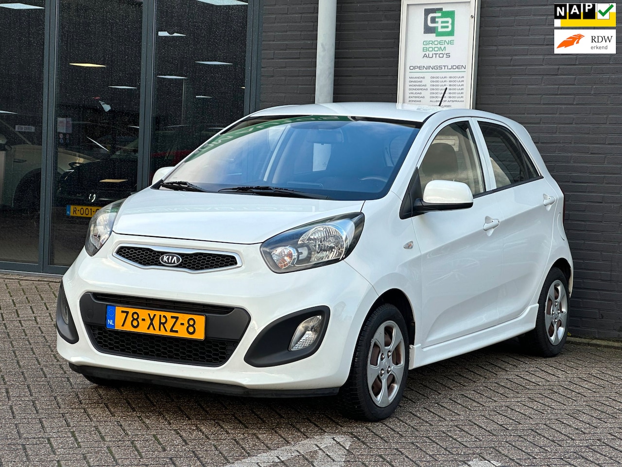 Kia Picanto - 1.0 CVVT Airco/5-DRS/5-PERSON/NL-AUTO NAP!! - AutoWereld.nl