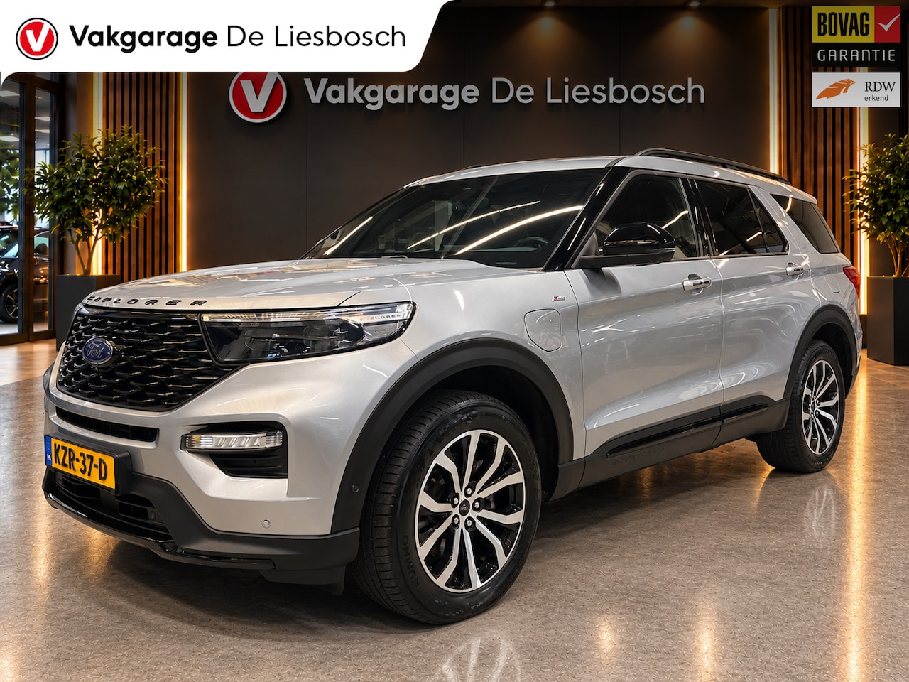 Ford Explorer - 3.0 V6 EcoBoost PHEV ST-Line/7 persoons/pano/B&O/stuut stooelverw/leder - AutoWereld.nl