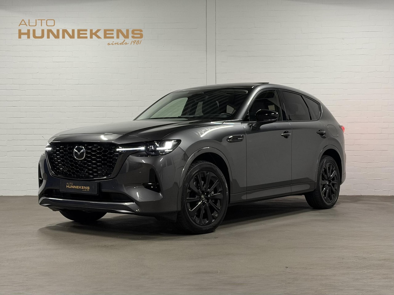 Mazda CX-60 - 2.5 e-SKYACTIV PHEV Homura Auto AWD Trekhaak | Open dak | Adapt. Cruise | Stoelventilatie - AutoWereld.nl