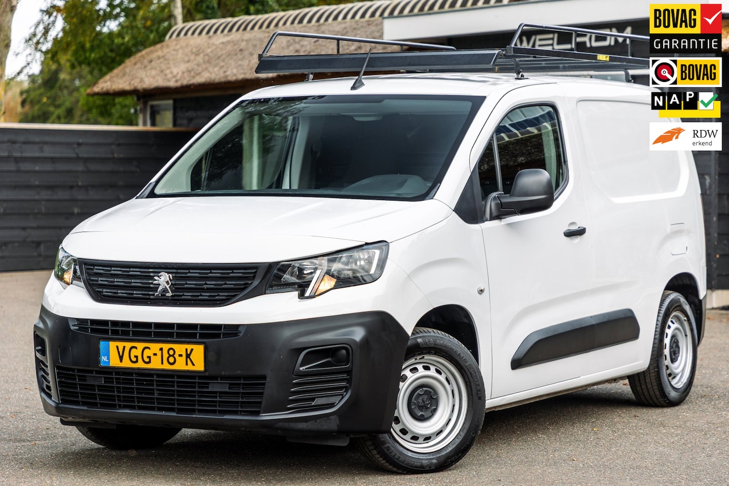 Peugeot Partner - 1.5 BlueHDI Pro I Trekhaak I imperial I dealer onderhouden I - AutoWereld.nl