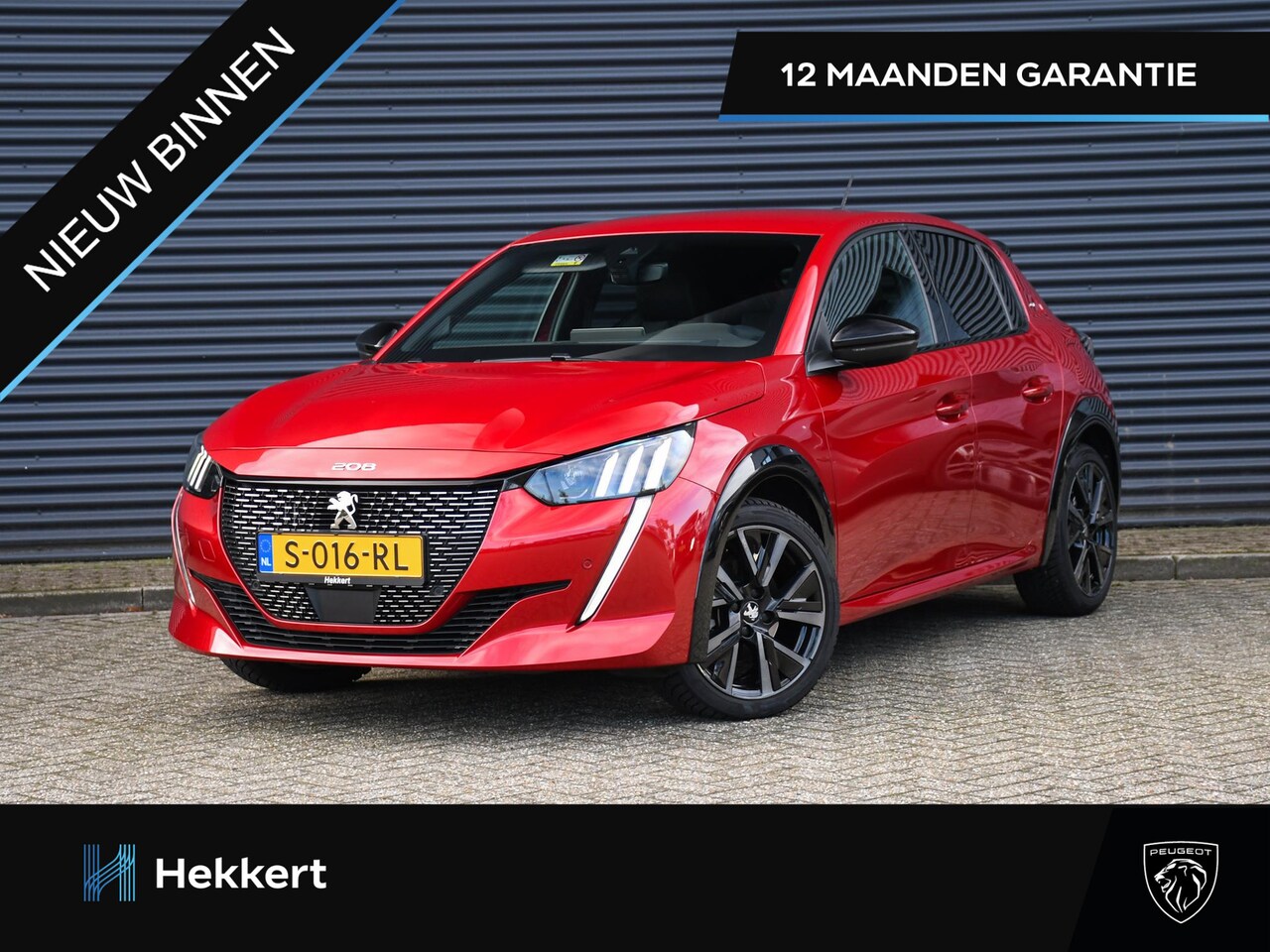 Peugeot 208 - GT 1.2 PureTech 100pk Automaat CAMERA | 17''LM | CRUISE.C | KEYLESS | DAB | APPLE-CARPLAY - AutoWereld.nl