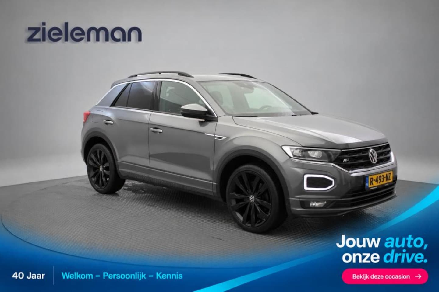 Volkswagen T-Roc - 1.5 TSI Sport Business R-Line - Digitaal Cockpit, Carplay, Camera, Stoelverw. Afn. Trekhaa - AutoWereld.nl