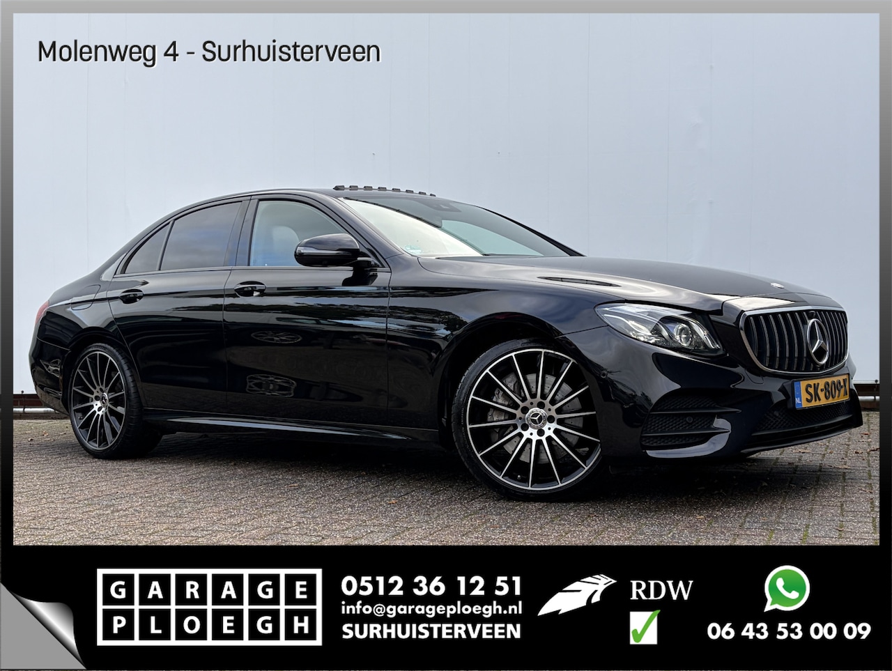Mercedes-Benz E-klasse - 350 d Prestige AMG 6-Cil Pano Burmester 360° Carplay Stoelverw VOL! - AutoWereld.nl