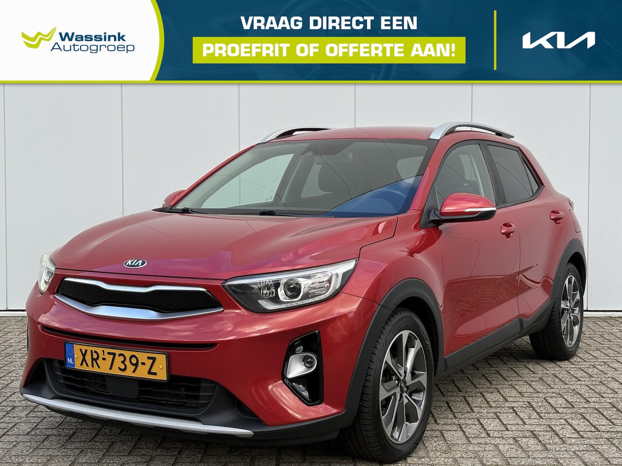 Kia Stonic - 1.0 T-GDi DynamicPlusLine | Automaat | Cruise Control | Keyless Start- en Entry | Navigati - AutoWereld.nl