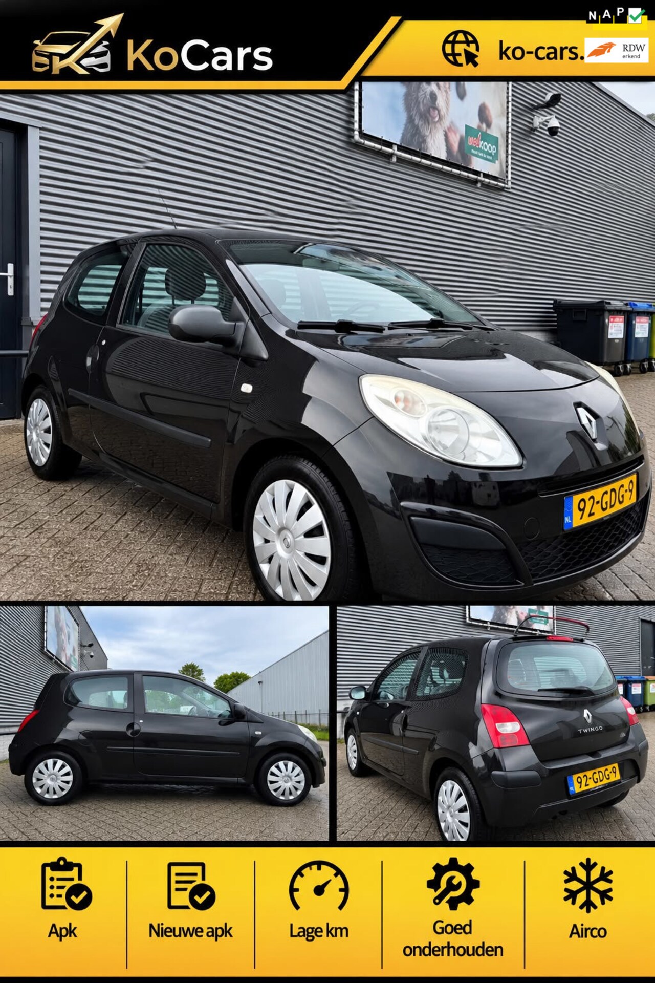 Renault Twingo - / Apk / Airco / Multimedia / Lage km - AutoWereld.nl