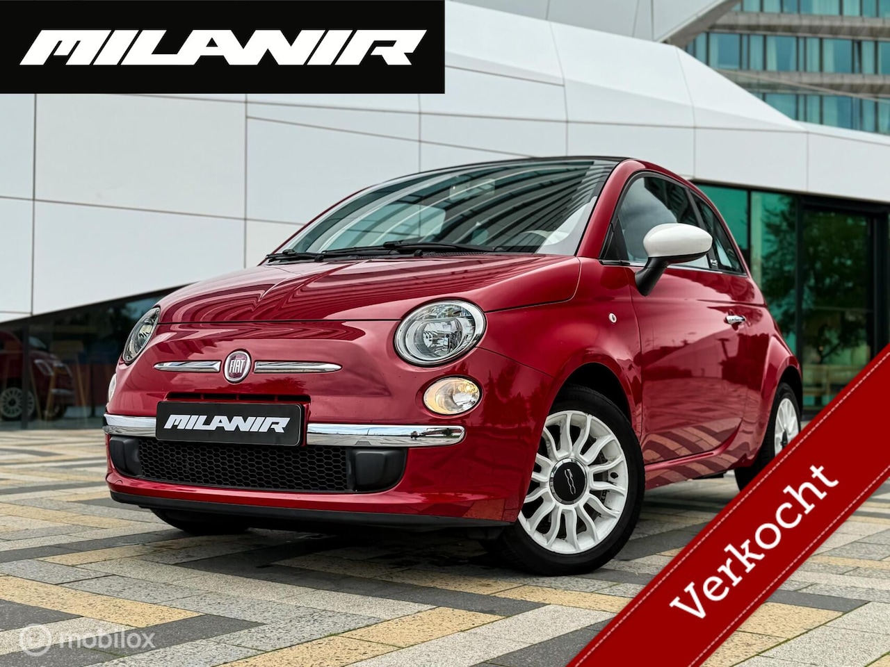 Fiat 500 C - 0.9 TwinAir Lounge Cabrio | Origineel nederlands - AutoWereld.nl