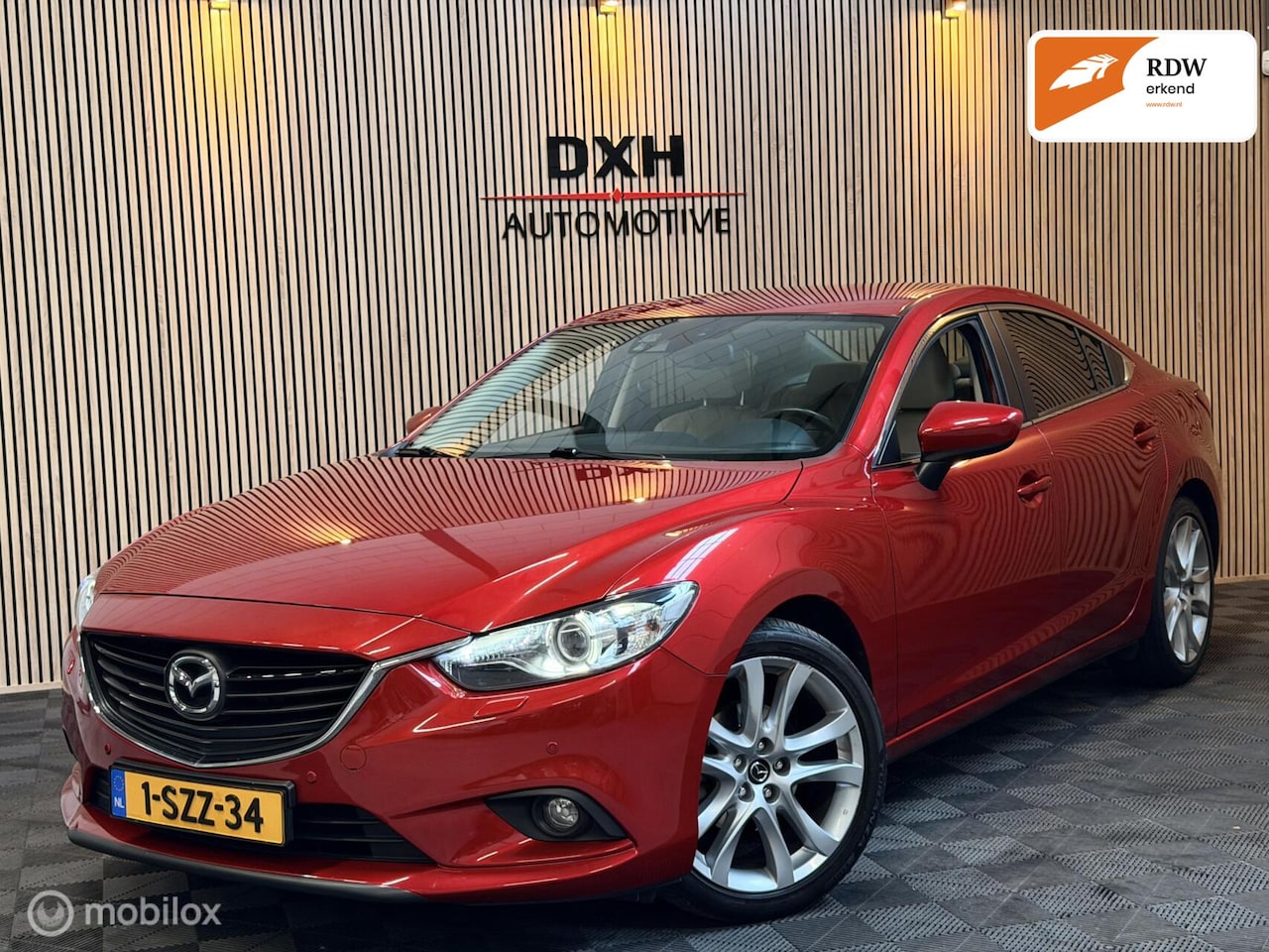 Mazda 6 - 2.0 HP GT-M 165pk Org.NL BOSE LEDER MEMORY NAVI CAM - AutoWereld.nl