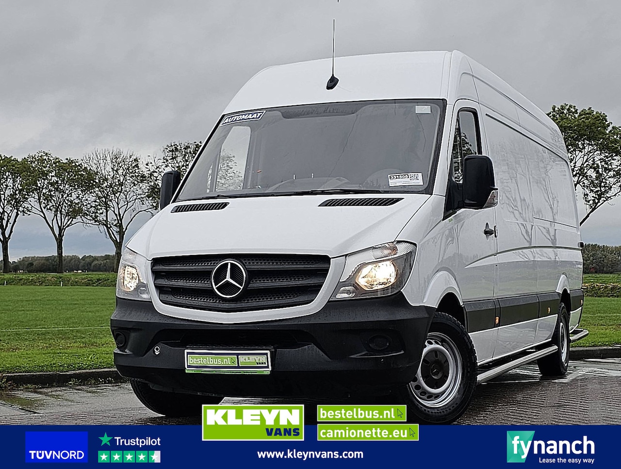 Mercedes-Benz Sprinter - 311 L3H2 Koerier Post-NL Maxi Automaat Euro6 Onderhoudshistorie Sidebars! - AutoWereld.nl