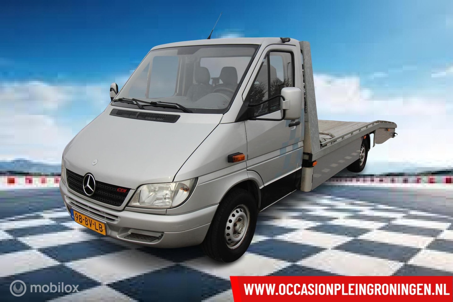 Mercedes-Benz Sprinter - oprijwagen autotransporter 313 CDI 2.2 402 - AutoWereld.nl