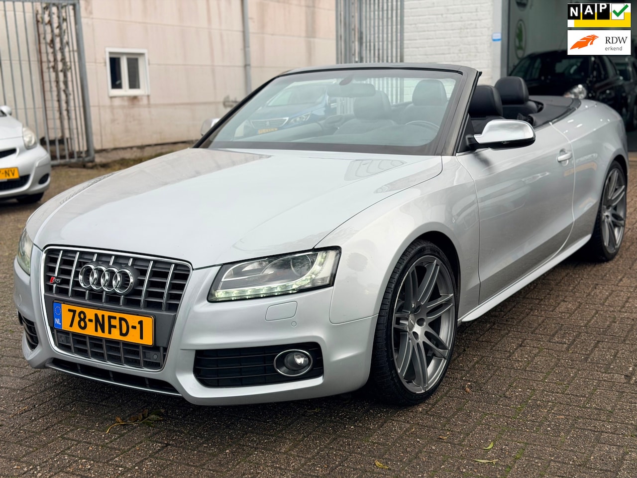 Audi A5 Cabriolet - 3.0 TFSI S5 quattro Pro Line Bj:2010|Bang&Olufsen|Led|Leder|Stoelventilatie|NAP - AutoWereld.nl