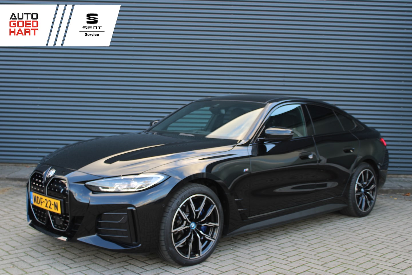 BMW i4 - eDrive40 M-Sport 84 kWh Leer Harman-Kardon Head-Up Camera - AutoWereld.nl