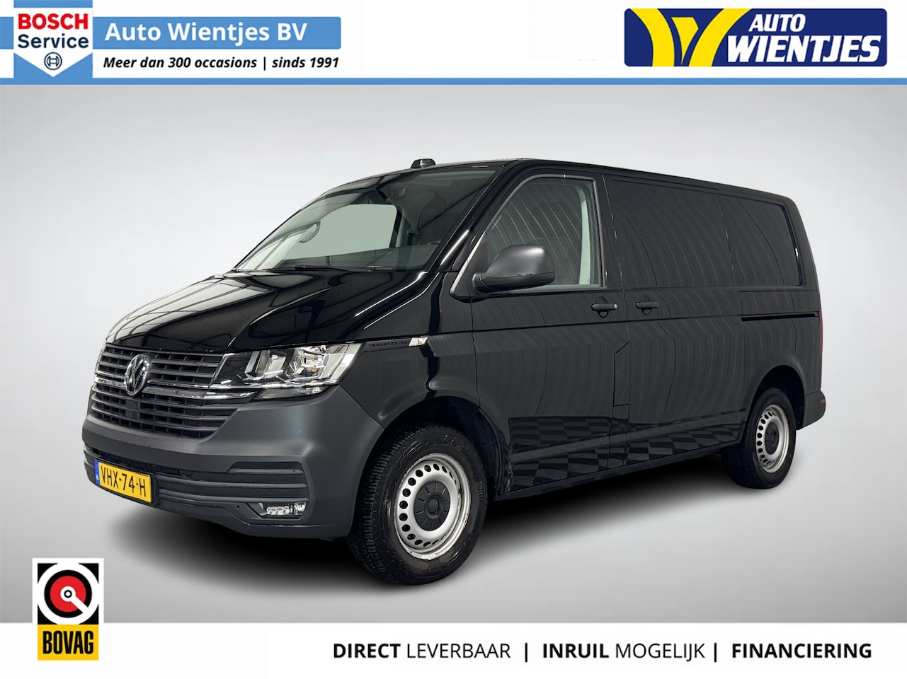 Volkswagen Transporter - 2.0 TDI DSG | L1H1 Comfort | Airco | Cruise | Navi | Schuifdeur L+R - AutoWereld.nl