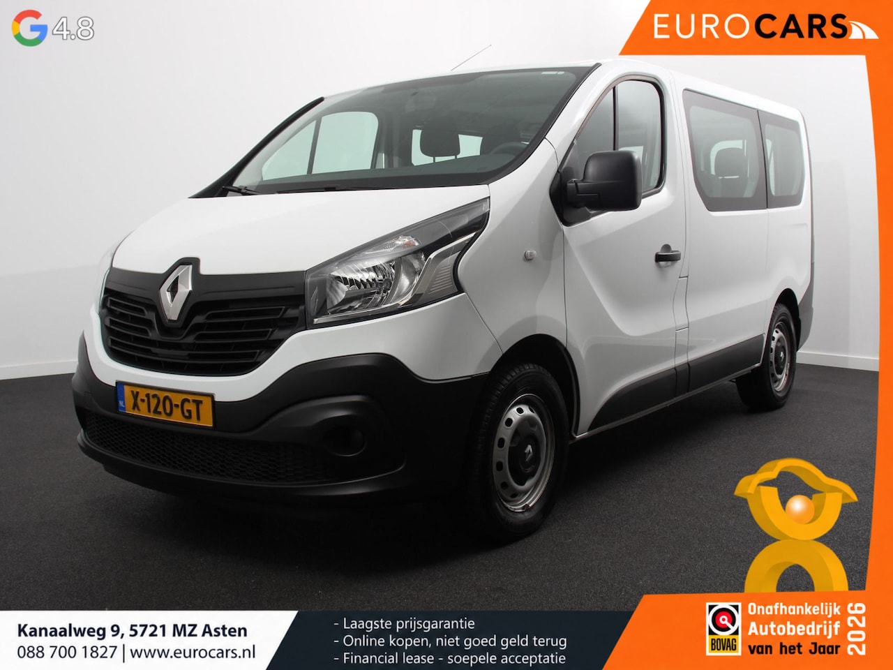 Renault Trafic Passenger - 1.6 dCi Zen Energy 9persoons PERSONENBUS Prijs incl. btw/bpm Airco Trekhaak Radio Elektris - AutoWereld.nl