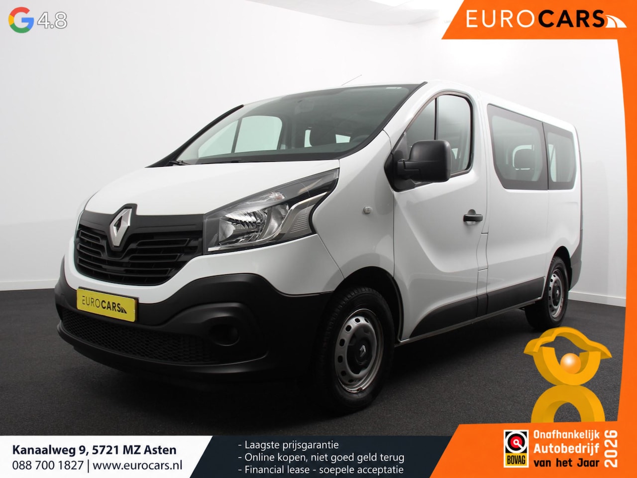 Renault Trafic Passenger - 1.6 dCi Zen Energy 9persoons PERSONENBUS Prijs incl. btw/bpm  Airco Trekhaak Radio Elektri - AutoWereld.nl