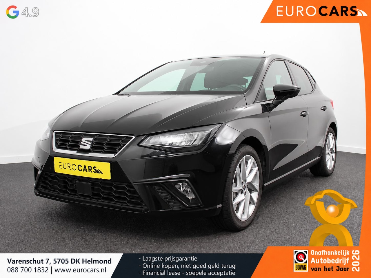 SEAT Ibiza - 1.0 FR Navigatie Apple Carplay/Android Auto Climate Control Cruise Control Stoelverwarming - AutoWereld.nl